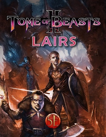 Tome of Beasts 2 Lairs 5th Edition image 0